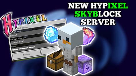 Hypixel Like Skyblock Server For Minecraft Mcpe Bedrock Best