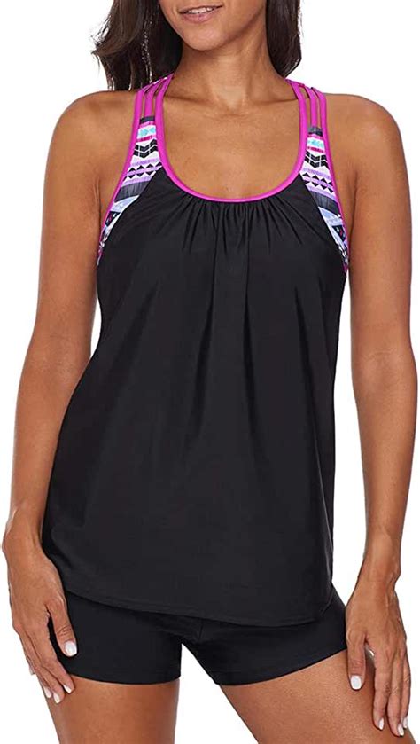 Womens Tankini Swimsuits With Shorts