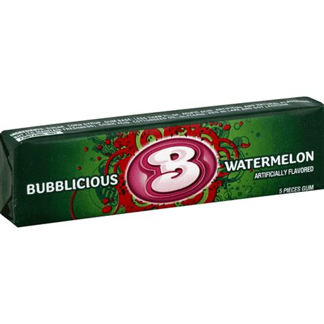 Bubblicious Bubble Gum Watermelon Chewing Gum Foodtown