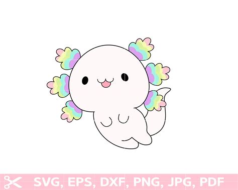 Paper, Party & Kids Clip Art & Image Files Axolotl Axolotl SVG Axolotl