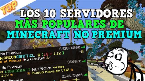 Find your favorite project for playing with your friends! TOP 10 SERVERS MÁS POPULARES EN ESPAÑOL | MINECRAFT NO ...