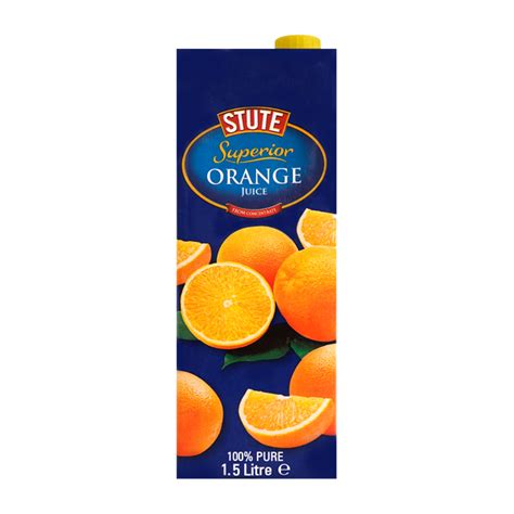 100 Pure Orange Juice Stute Foods