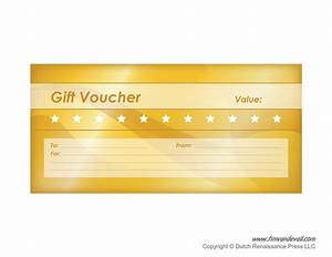 Free Printable Gift Voucher Templates Blank Gift Vouchers