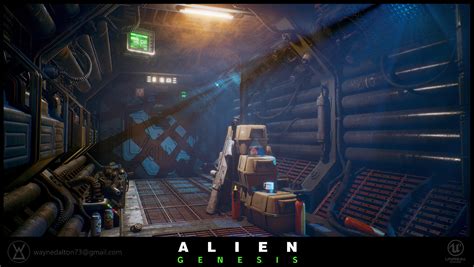 Wayne Dalton 🎮 Alien Genesis Unreal Engine 421
