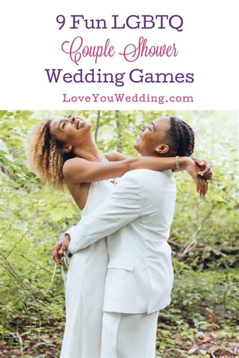 9 same sex couples wedding shower games free printable