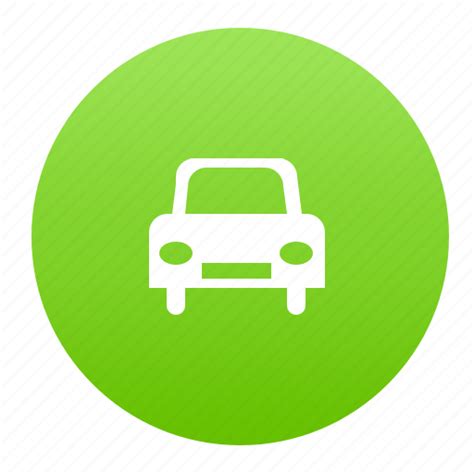 Auto Car Green Vehicle Automobile Transport Icon Download On