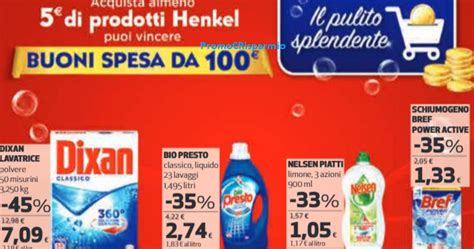 PROMORISPARMIO Con Il Pulito Spendente Di Henkel Vinci 50 Buoni