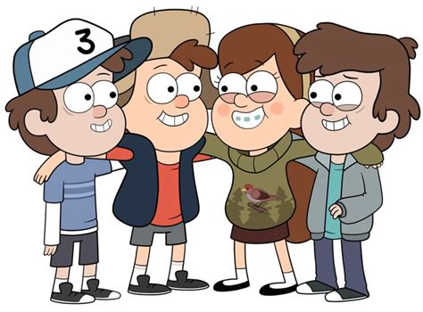 Thecheeseburger On Deviantart Dipper And Mabel Gravity Falls Star