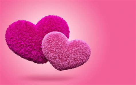 Cute Love Heart Wallpaper Hd Free Pink Heart Wallpapers