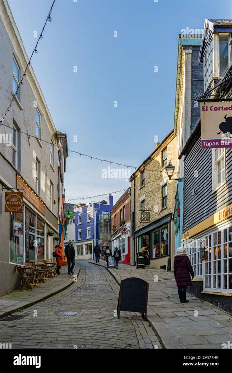 Folkestone Kentuk November 12 View Of The Old High Street In