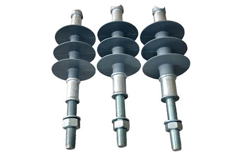 11 Kv Polymer Pin Insulator With Gi Pin End Material Silicone Rubber