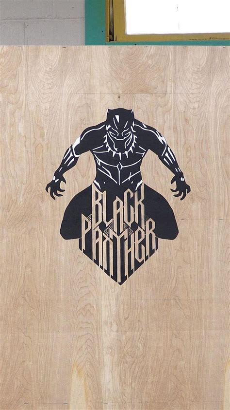 Black Panther Stencil Project On Graffiti Wall Video Stencil Street
