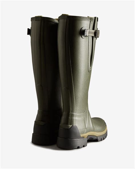 Womens Balmoral Adjustable 3mm Neoprene Wellington Boots Hunter Boots Uk