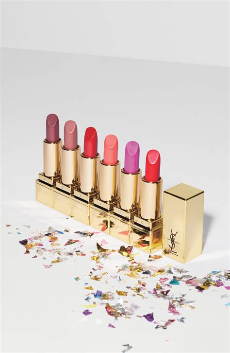 Official secure online boutique for all ysl products, expert beauty tips & exclusive offers. YSL Rouge Pur Couture Lipstick Set | Nordstrom Sale - 6 ...