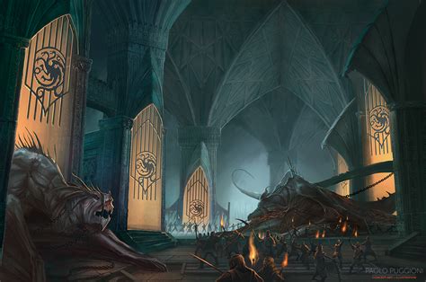 The World Of Ice And Fire Illustrations By Paolo Puggioni