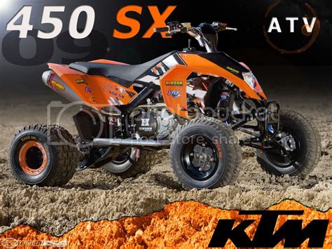 Race Quad 2009 Ktm 450sx Atv Hardly Used Priced To Sell Ktm