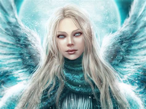 Fantasy Angel Hd Wallpaper By Gracjana Zielinska