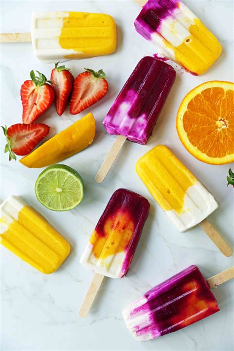 Homemade Fruit Popsicles Homemade Fruit Popsicles Made With Fresh And