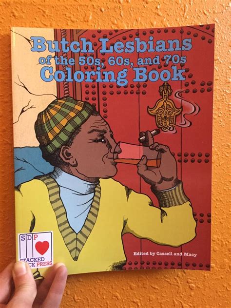 Butch Lesbians Of The 50s 60s And 70s Coloring Book Microcosm Publishing