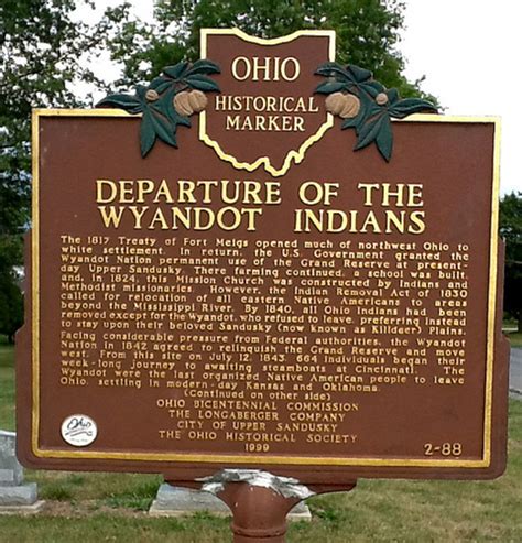 Was The Indigenous Wyandotte Nation Of Ohio Forced Out Or