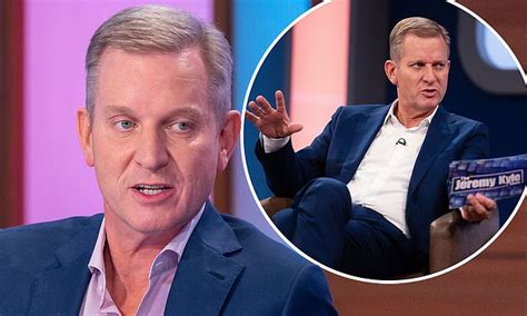 Jeremy Kyle Confirms He Will Return To Tv And Vows To Have His Say After His Chat Show Was Axed