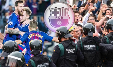 barcelona to quit la liga football club issues warning amid catalonia independence row world