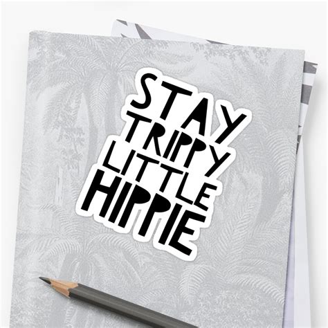 Stay Trippy Sticker By Katesortino Redbubble