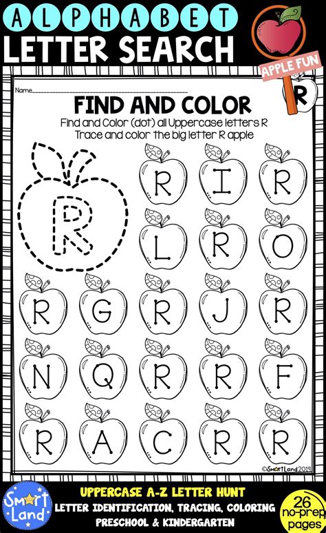 Alphabet Review Worksheets For Preschool