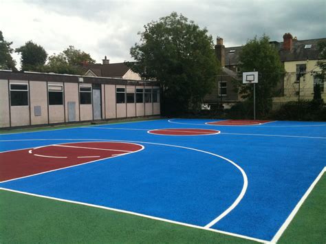 Solid Full Court Painting After Fitness Functions