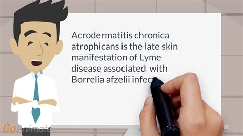 What Is Acrodermatitis Chronica Atrophicans Youtube