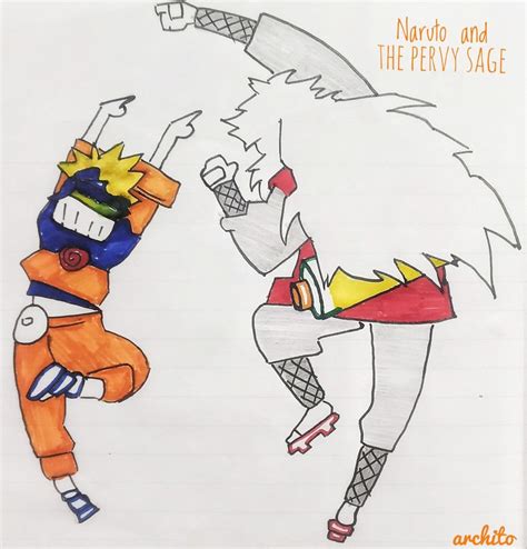 Naruto And Pervy Sage Naruto How To Draw Hands Anime