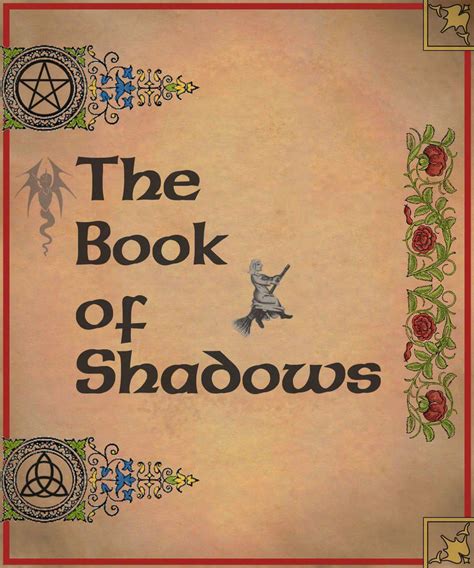 Book Of Shadows Cover Page 1 By Sandgroan On Deviantart