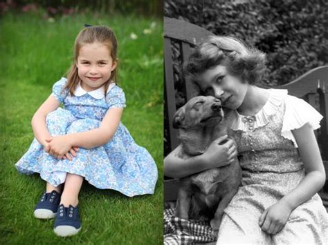 Charlotte mirrored this 1930 photograph of princess elizabeth almost exactly at a christmas service last year. Princess Charlotte Looks Like Queen Elizabeth In Her New ...