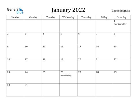 January 2022 Calendar Printable Printable Calendar 2023