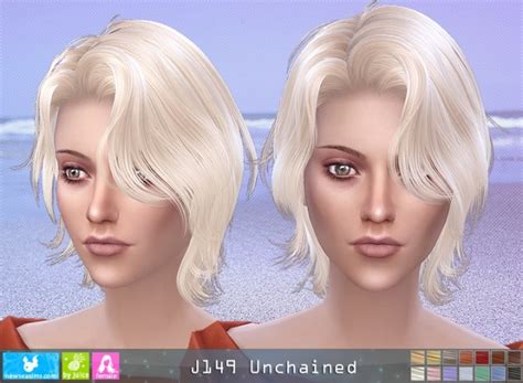 J149 Unchained Hair F Pay At Newsea Sims 4 Sims 4 Updates