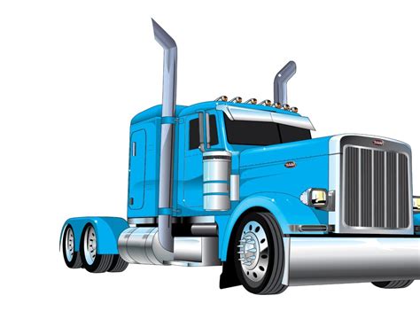Free Free 241 Peterbilt Semi Truck Svg SVG PNG EPS DXF File