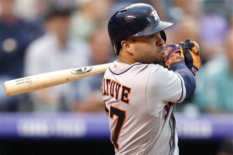 Jose Altuve Placed On The Dl For First Time In His Career