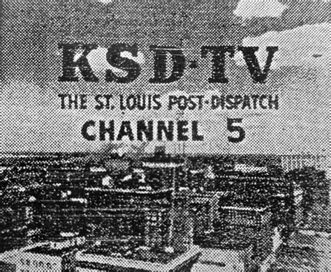 KSD Channel 5 Station Ident 1948 KSDK 5 On Your Side Celebrating