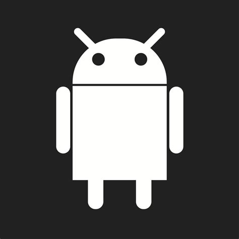 Beautiful Android Logo Vector Glyph Icon 17143107 Vector Art At Vecteezy