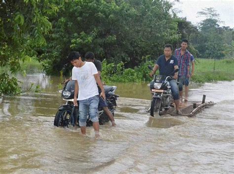Assam Flood Situation Deteriorates 10 Lakh People Affected