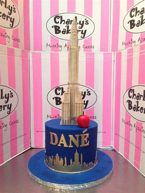 New York City And Chrysler Building Themed Birthday Cake W Flickr