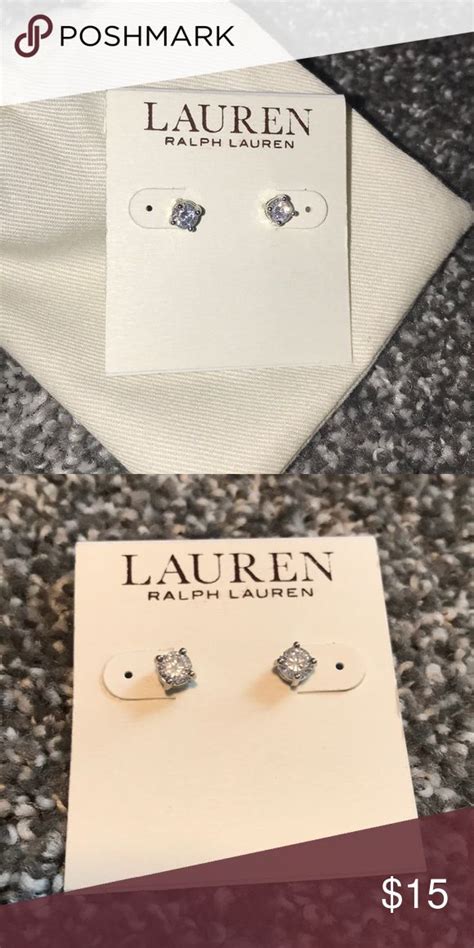 Ralph Lauren Cubic Zirconium Earring Studs Ralph Lauren Jewelry