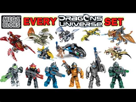 All Mega Bloks Dragons Universe Sets Ever Made Youtube