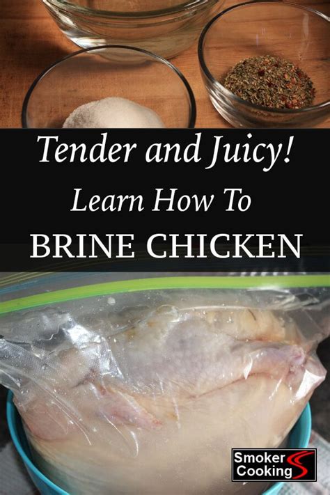 How To Brine Chicken For The Smoker And Enjoy Perfect Smoked Chicken Brined Chicken Recipe