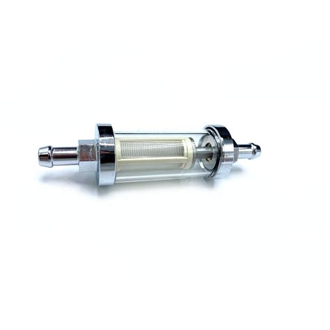 Fuel Filter Chrome And Glass Tex Automotive
