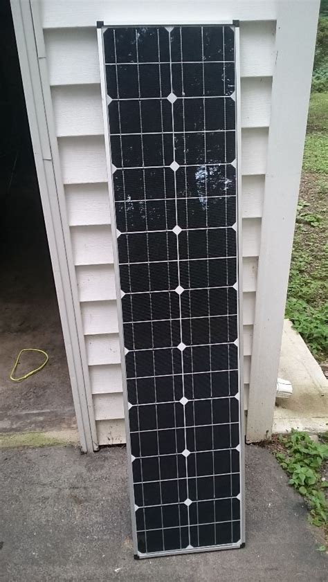 The 170 watt solar panel available here are made of monocrystalline silicon, polycrystalline silicon cells and photovoltaic cells for optimal functioning and consistent durability. 80 watt Zamp Solar panel off 2017 Airstream