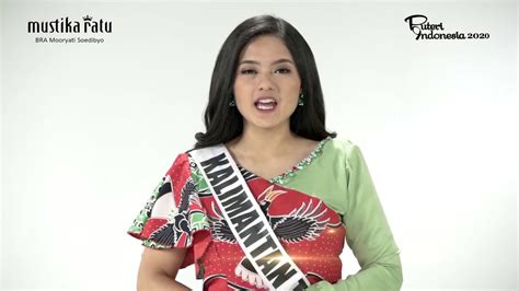 Amelia Nurmawati Edmil Puteri Indonesia Kalimantan Tengah 2020 Youtube