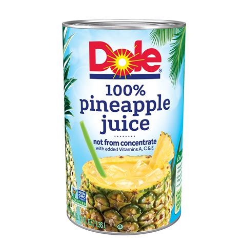 Dole 100 Pineapple Juice 46 Fl Oz Walmart Inventory Checker