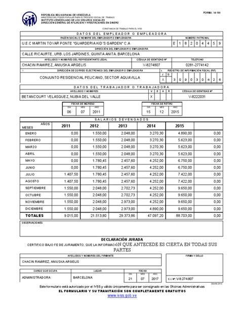 Forma 14 100 Ivss Pdf