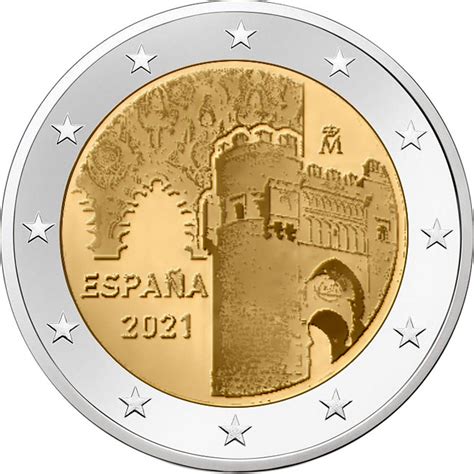 The uefa european championship brings europe's top national teams together; 2 Euro Spain 2021 | CoinBrothers Catalog